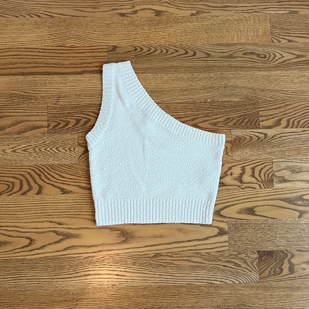 Madewell one shoulder sweater top - size M - Picture 1 of 3